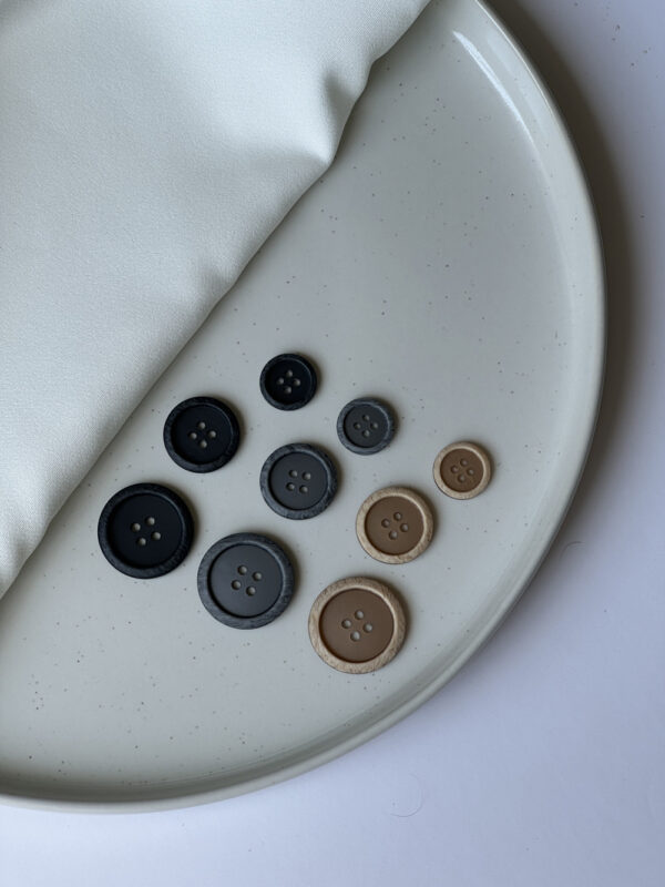 Refined Rustic Button Collection