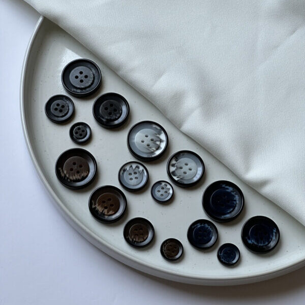 Elegant Button Collection With 4 Holes