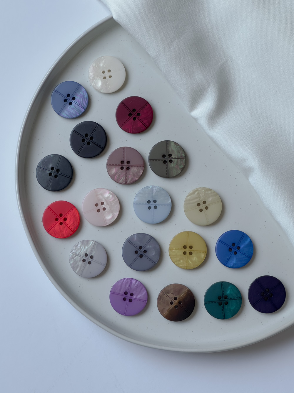 MarbleHue Buttons Elegance in Every Shade