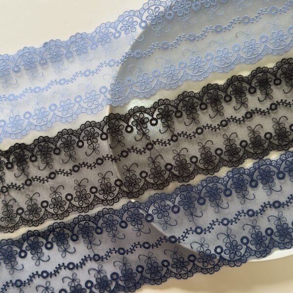 8CM Elegant Lace Trims for Sewing Projects: Enhance Your Designs with Floral Patterns