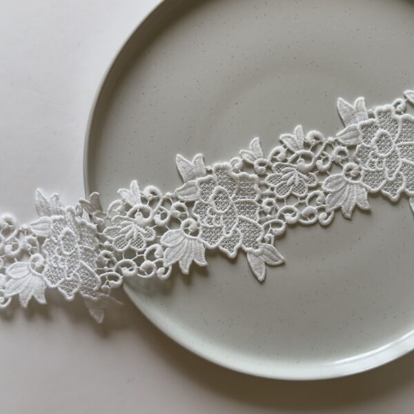 Timeless Lace Elegance: Black & White Floral Designs