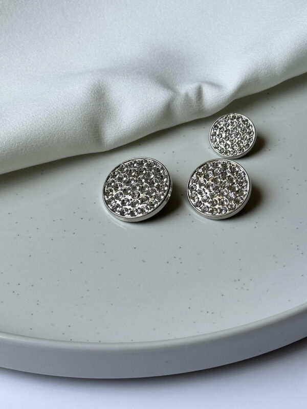 Bling Rhinestone Button for Coats