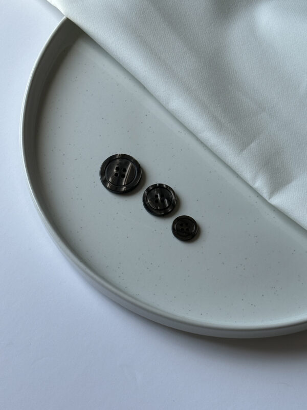 Precision Laser-Cut 4-Hole Button