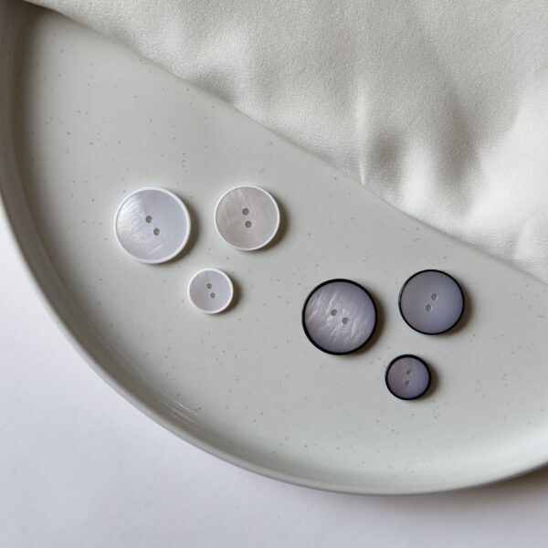 Luminous Pearl Button Collection