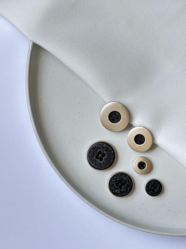 Embroidered Elegance Button Collection