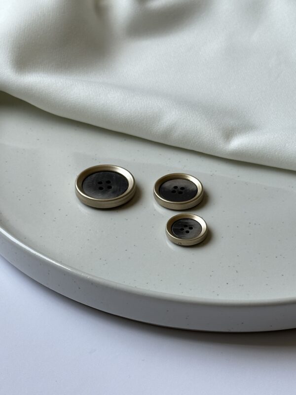 Luxury Rimmed Button Collection