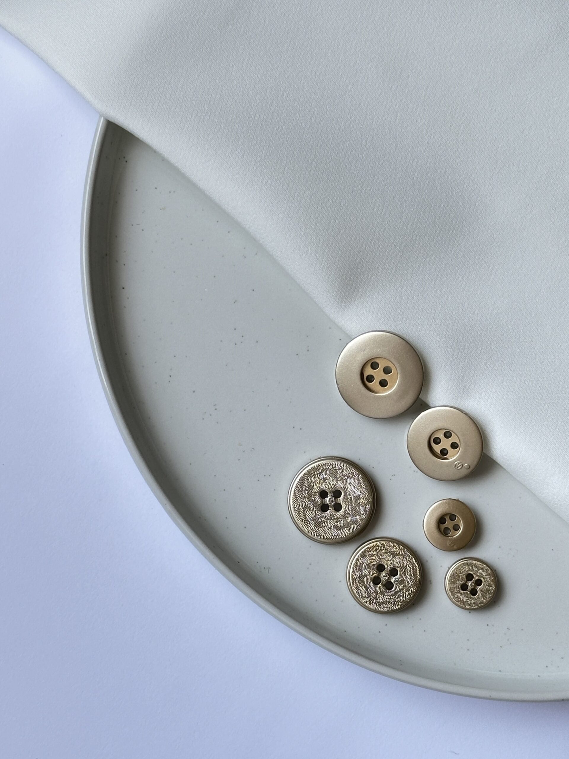 Embroidered Elegance Button Collection