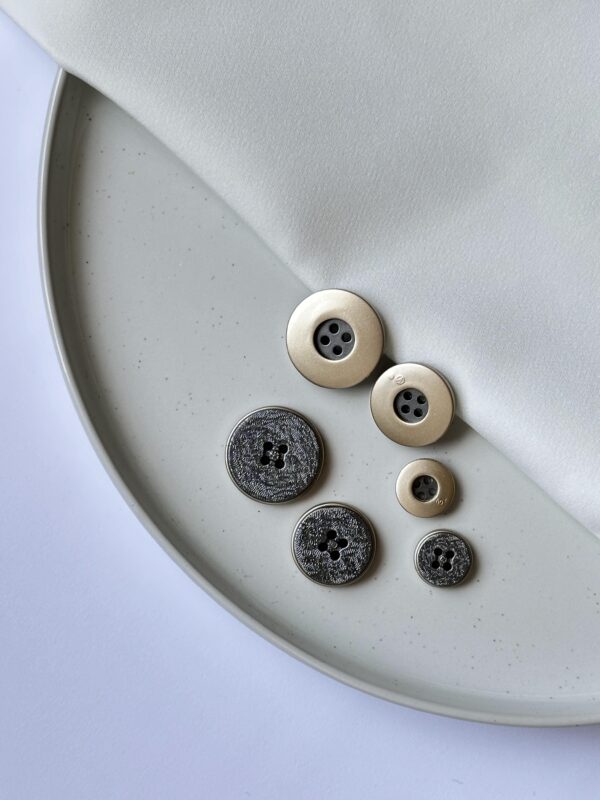 Embroidered Elegance Button Collection