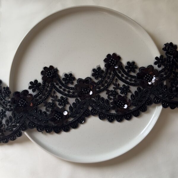 Regal Blossom Beaded Lace Trim Collection