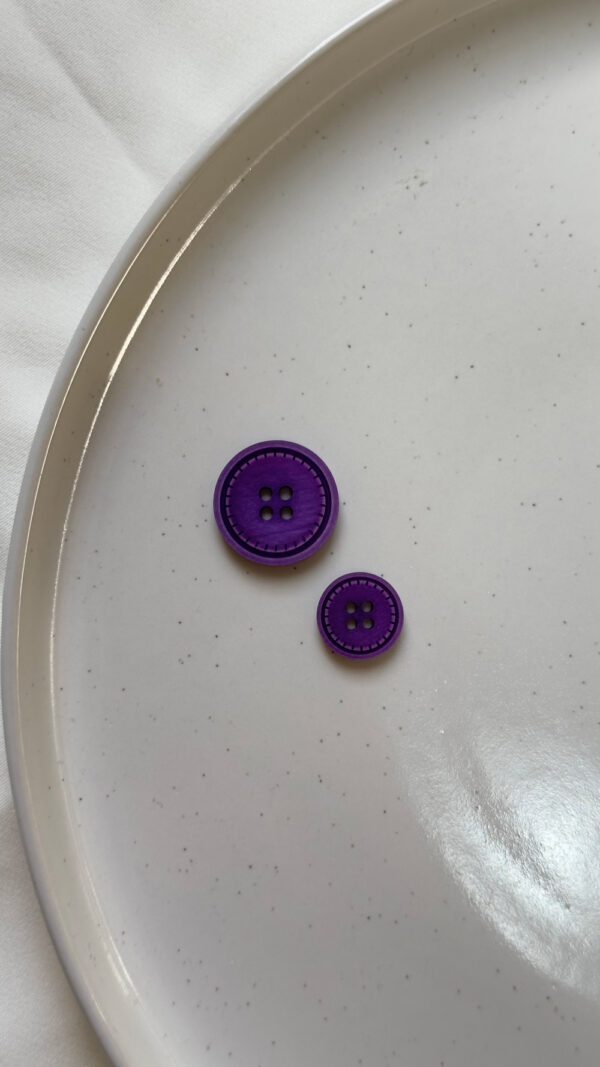 Durable 4-Hole Sewing Buttons with Soft Matte Finish