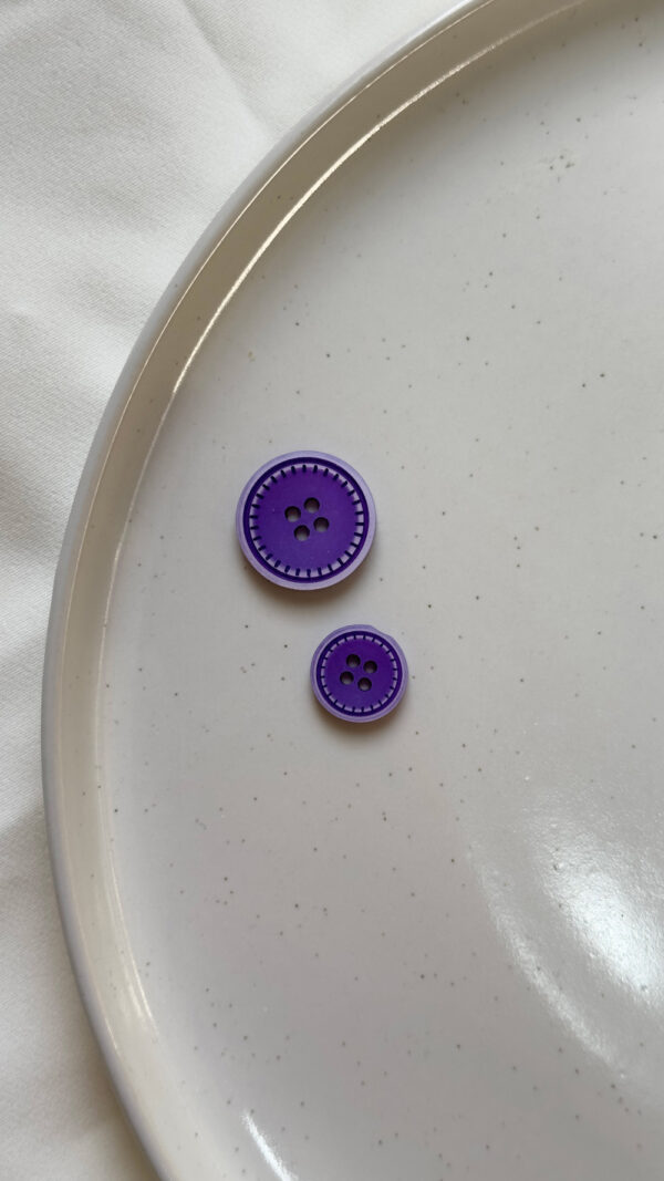 Durable 4-Hole Sewing Buttons with Soft Matte Finish