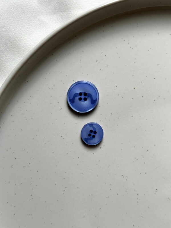 Premium Glossy Polyester Buttons for Craft and Design