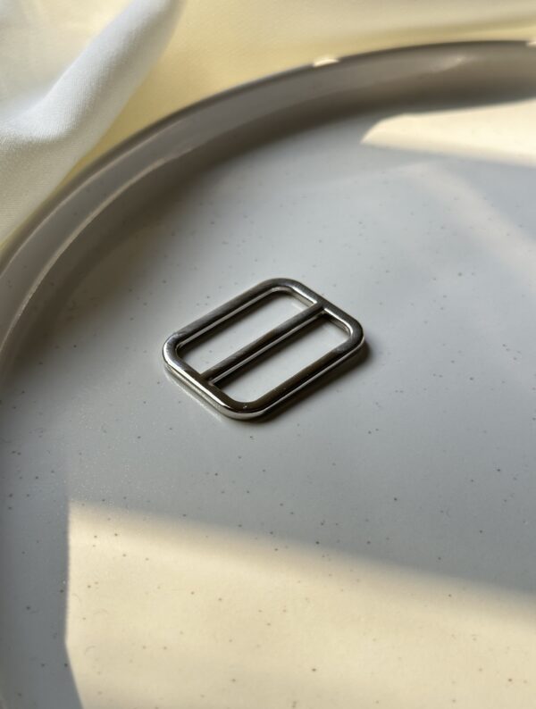 3cm Metallic Dual-Slot Strap Buckles – Shining Gold, Silver & Black | Wholesale & Retail - Image 5